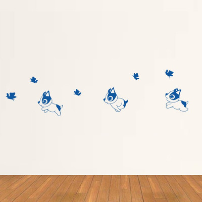

Pickypomp  Adhesive type Sticker(Pack of 1, Blue