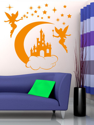 

Trends on Wall  Kids Sticker(Pack of 1, Yellow