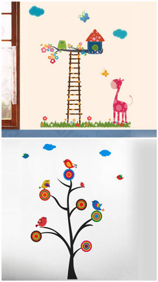 

Aquire  PVC Vinyl Sticker(Pack of 2, Multicolor