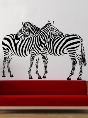 

Trends on Wall  Animal Sticker(Pack of 1, Black