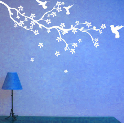 Creatick Studio 152.4 cm Bird Nature WaBLBL Sticker Self Adhesive Sticker(Pack of 1)