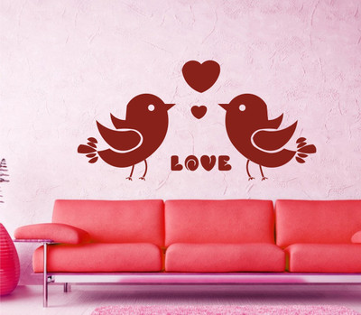 

Smart Wall Guru  Wall Sticker Sticker(Pack of 1, Brown