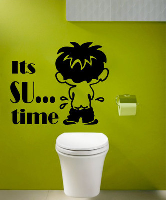 

Decor Wall  Self Adhesive Sticker(Pack of 1, Black