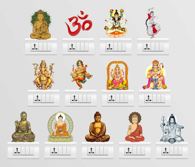 

Rawpockets  PVC Sticker(Pack of 13, Multicolor
