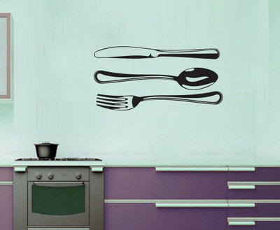 

Decor Wall  Self Adhesive Sticker(Pack of 1, Black