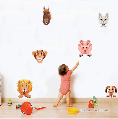 

TMS  wall Sticker(Pack of 1, Multicolor