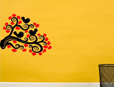 

Wall Guru  Wall Decal&Sticker Sticker(Pack of 1, Black