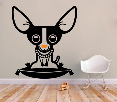 83% OFF on Decor Kafe Small Wall Sticker For Bedroom Sticker(Pack of 1)