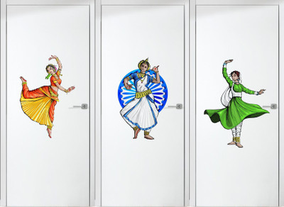 

Rawpockets  PVC Sticker(Pack of 3, Multi-color
