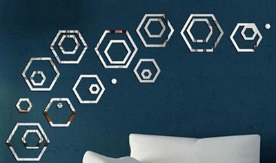 

Saifee  Acrylic Sticker(Pack of 1, Silver