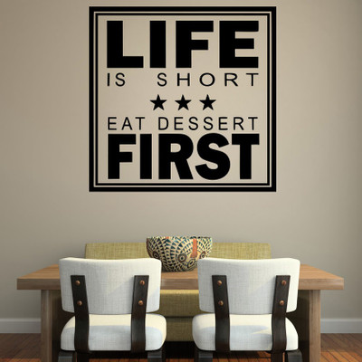 77% OFF on decor kafe Large Wall Sticker For Bedroom(Pack of 1) 77% OFF on decor kafe Large Wall Sticker For Bedroom(Pack of 1)
