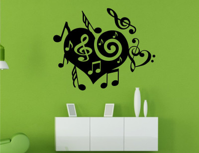

Wall Guru  Wall Decal&Sticker Sticker(Pack of 1, Black