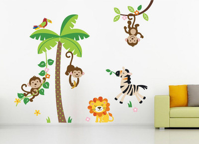 Espcreation 150 cm ESP Creation Jungle Sticker(Pack of 1)
