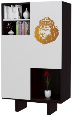 WALLDESIGN 30.48 cm Narasimha Face Copper (Small) Self Adhesive Sticker(Pack of 1)