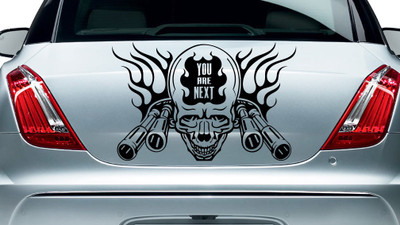 Vsquare Studio  sticker Sticker(Pack of 1, Black