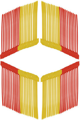 

Pin to Pen Mocktail / Cocktail Flat Stirrer Plastic 15 cm Stirrer(Multicolor Pack of 100)