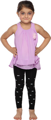 

Gkidz Girls Opaque Stockings, Black