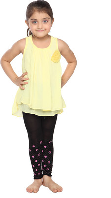 

Gkidz Girls Opaque Stockings, Black