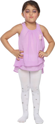 

Gkidz Girls Sheer Stockings, White