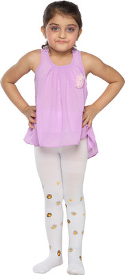 

Gkidz Girls Sheer Stockings, White
