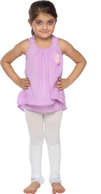 

Gkidz Girls Opaque Stockings, White