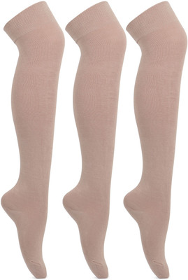 

Bonjour Girls Textured Stockings, Skin