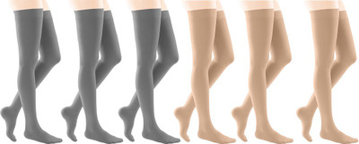 

Gold Dust Girl's Regular Stockings, Multicolor