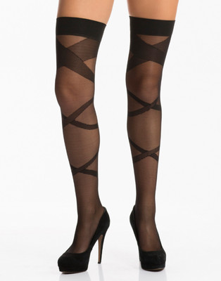 

PrettySecrets Women's Sheer Stockings, Black