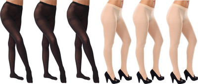 

Gold Dust Girl's Regular Stockings, Multicolor