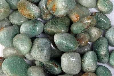 

Decor Pebbles FSPT029 Polished Asymmetrical Rock Pebbles(Green 2 kg)