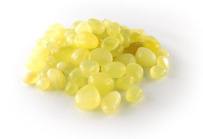

Chave PBL-ONX-LIME-0.5K Polished Asymmetrical Onyx Pebbles(Yellow 500 g)