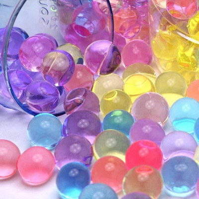 

Futaba Magic Nutrient & Moisturizing-173 Polished Round Crystal Pebbles(Multicolor 9 Pieces)