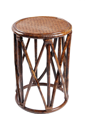 

Novelty Cane Art Living & Bedroom Stool(Brown)