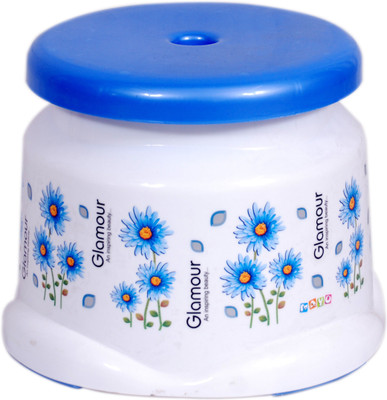 

Crystal Clean Bathroom Stool(Blue, Multicolor)
