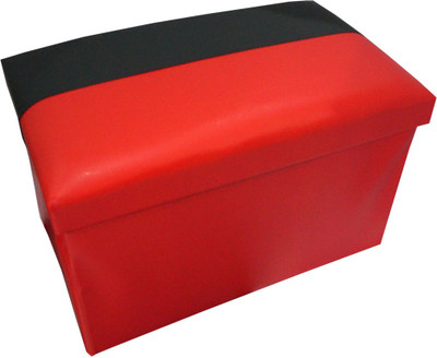 

Muren Folding cum Storage Stool Stool(Red, Black)
