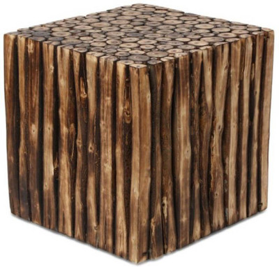 

MyWoodKart Stool(Brown)