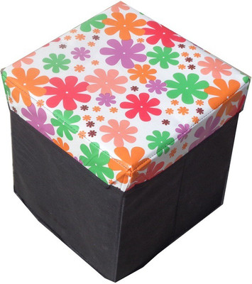 

Yellow Weaves Living & Bedroom Stool(Multicolor)