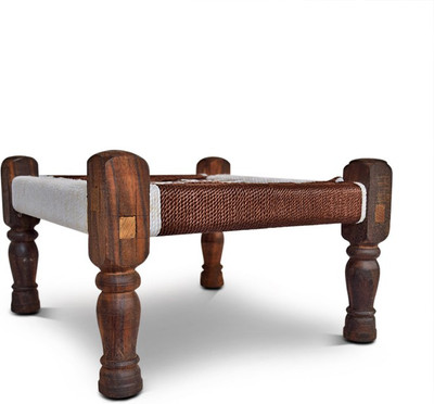 

Colorwood Outdoor & Cafeteria Stool(White, Brown)