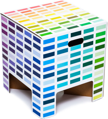 

Dutch Design Brand Rainbow Living & Bedroom Stool(Multicolor)