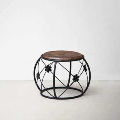 

Onlineshoppee Bathroom Stool(Brown)