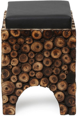 

Onlineshoppee Outdoor & Cafeteria Stool(Brown)