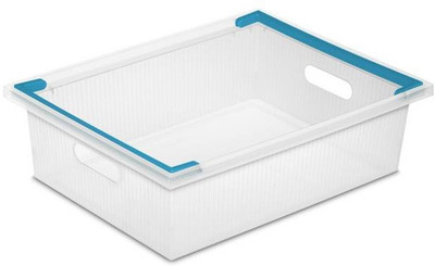 

Howards Sterilite Stacking Bin Storage Basket(Pack of 1)