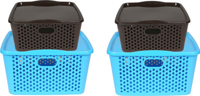 

CSM Combo Of 4 Big/Medium Baskets Storage Basket(Pack of 4)