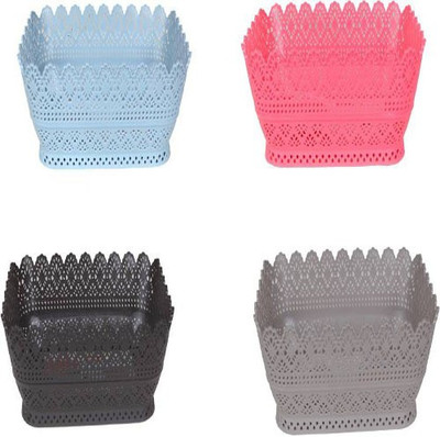 

Gharkool Storage Basket Storage Basket(Pack of 4)