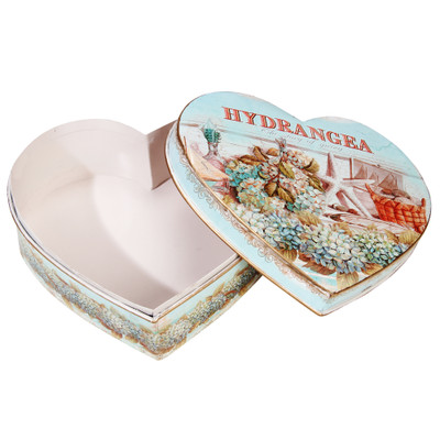 

KULTURE LABEL 15AT-725 SET OF 2 HEART SHAPE Storage Box(Multicolor)