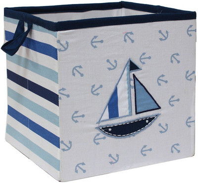 

Bacati Little Sailor Small Storage Box(Multicolor)