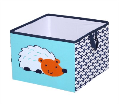 

Bacati Aztec Aqua Orange Large Storage Box(Multicolor)