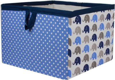 

Bacati EBGSLB Storage Box(Blue)