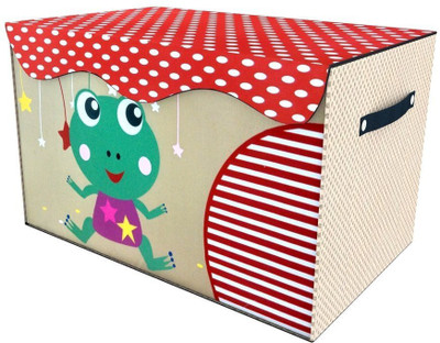 

Shrih SH - 03052 Froggy Printed Cardboard Storage Box(Multicolor)