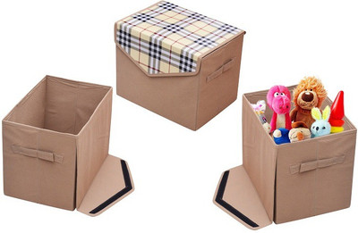 

The Intellect Bazaar A Storage Box(Beige)